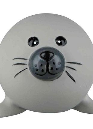 Іграшка trixie для собак м_яч-тваринка круглий з пискавкою латекс 6 см