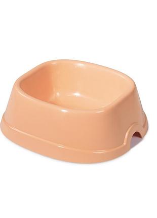 Миска модерн №3 0,75 л рожево-бежева