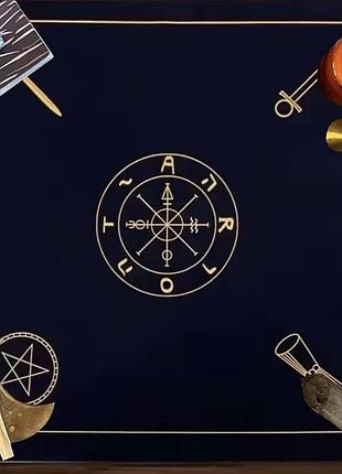 Варочная колдуньская скатерть «колесо таро» 🧿 50x50 см