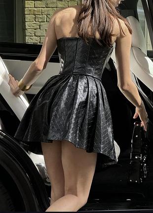 Шкіряна сукня cher 17