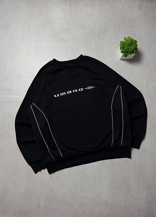 Світшот оверсайз чоловічий umbro big logo baggy vintage 90s кофта rap skate japanese