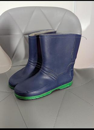 Чоботи резинові гумаки гумові 33