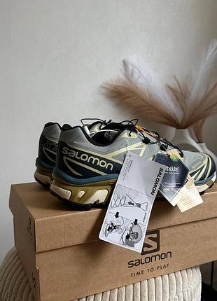 Salomon xt-6 adv dover silver beige gore-tex 2