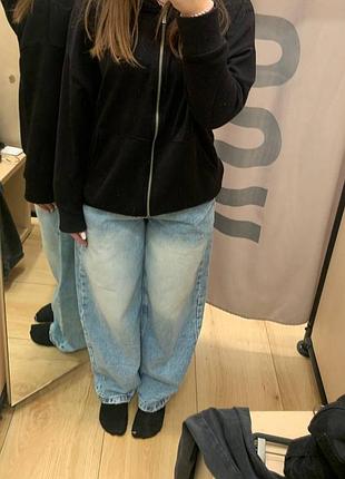 Джинсы женские «bershka», синего цвета, размер 34