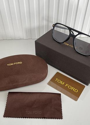 Окуляри tom ford очки том форд коричневі прозорі прозрачные желтые лео жовті