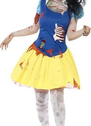 Белоснежка білосніжка зомбі костюм карнавальний хеллоуин