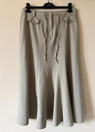 Льняная юбка papaya р.м