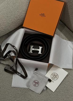 Брендови шкіряний ремінь