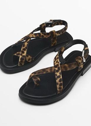 Лимитированная коллекция! кожаные обалденные босоножки/сандали massimo dutti.