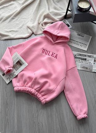 Рожевий м'який худі 10