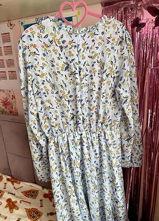 Цветочное платье 10