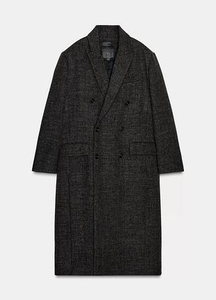 Пальто вовна zara