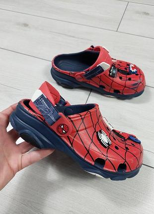 Crocs spider-man all terrain clog детские j2 (33-34)
