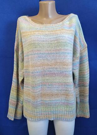 Светрик у складi вовна+ альпака великого розмiру