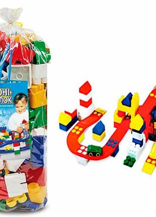 Конструктор блочный юни-блок 94 детали юника юника 70125