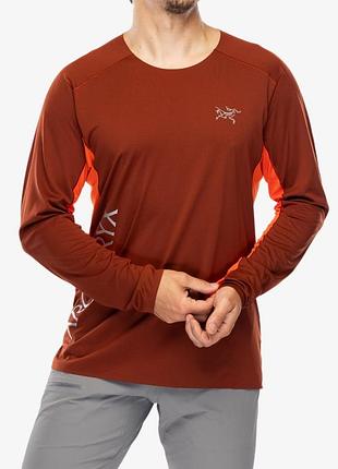 Спортивная кофта для бега от бренд arcteryx размер s/p.