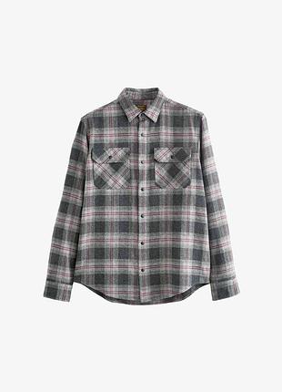 Сорочка котон 100% плотнюща картата клітинка