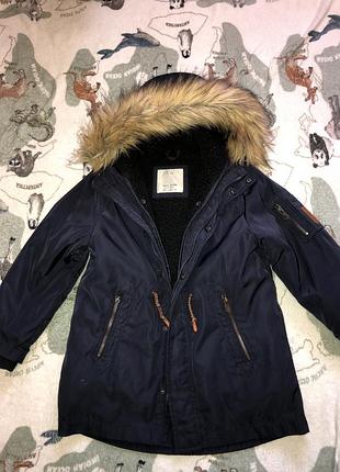 Куртка трансформер 2в1 zara p.116-122