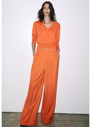 Широкі штани zw collection із защіпами