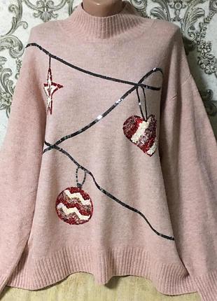 Шикарний теплий світер ботал