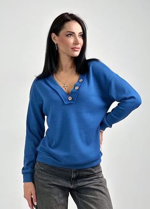 Женский пуловер с пуговицами "pearl"