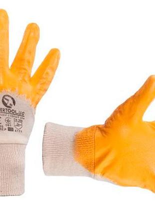 Перчатки intertool - нитрил 10"