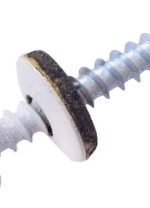 Саморез кровельный apro - 4,8 x 35 мм ral 9003 (50 шт.)