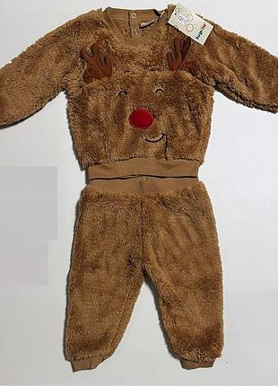 Теплий махровий костюм