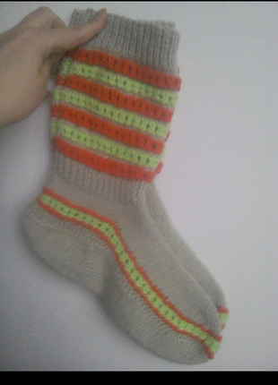 Продам женские вязаные носки