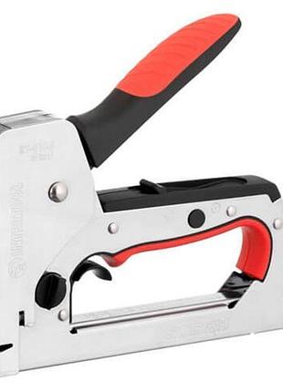 Степлер рессорный intertool-storm - 4-14мм 3-в1