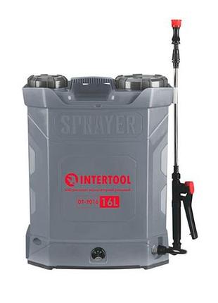Обприскувач акумуляторний intertool - 16л x 8аг 🔥