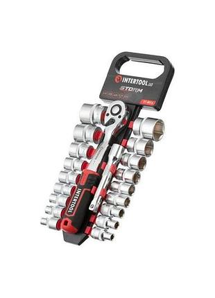 Набір інструменту на планці intertool - 1/2" x 20 од. storm