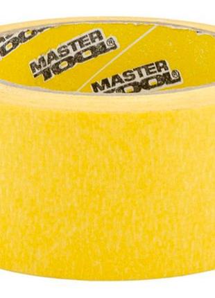 Лента малярная mastertool - 50 мм х 50 м желтая