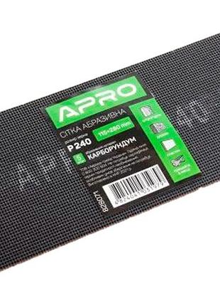 Сетка абразивная apro - 115 x 280 мм x р240 pro (5 шт.)