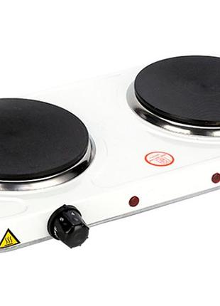 Плита электрическая cb - 2 x 2000вт чугун