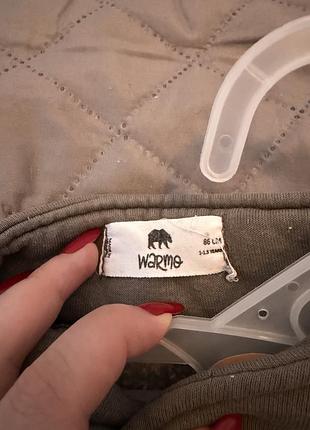 Дитячий утеплений ромпер 2