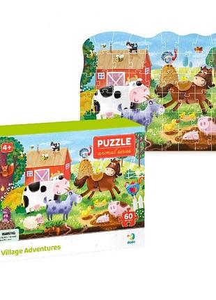 Дитячий пазл "сільські пригоди" 300377, 60 деталей