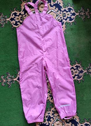 Полукомбинезон дождевик грязеприф для девочки 6