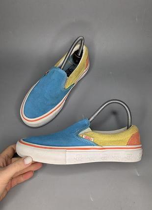 Кеди vans x the simpsons slip-on pro 'bart