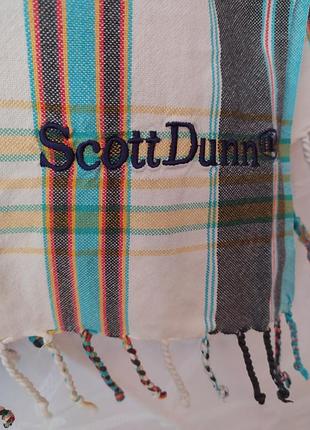 Палантин шаль scott dunn  у смужки