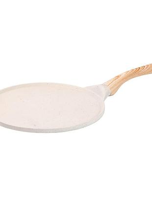 Сковорода для блинов ø 26 см круглая бежевая hp39580w