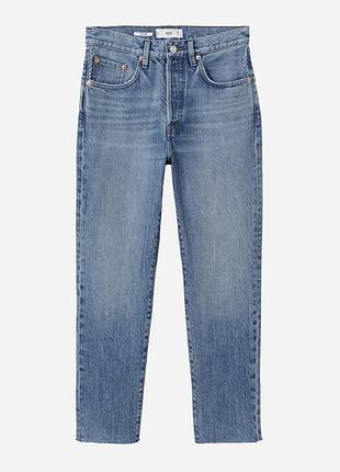 Джинси mango straight fit 32 розмір