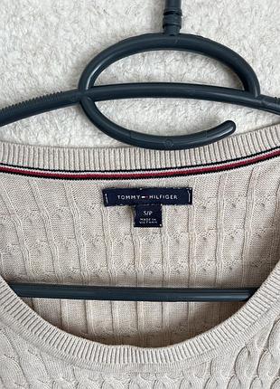 Бежева котонова жіноча кофта 2