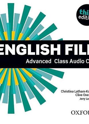 English file 3rd edition level advanced: class audio cds диск