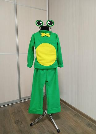 Детский карнавальный костюм лягушки лягушонок на праздник для ребенка