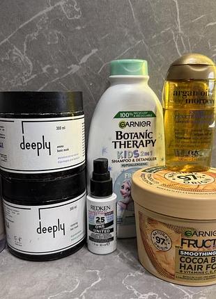 Лот/пакет косметики для волосся