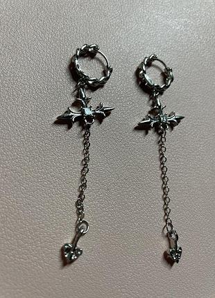 Сережки хрести