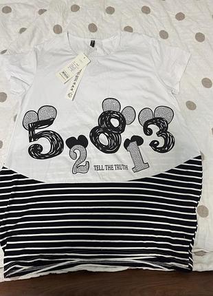 Футболка-туніка трикотаж