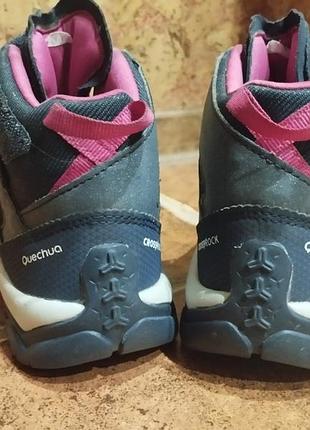 Дитячі трекінгові черевики quechua 32 (20,7 см), waterproof 3