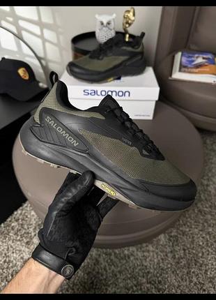 Чоловічі кросівки salomon genesis gtx khaki black